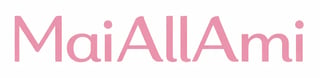 MaiAllAmi logo in pink text
