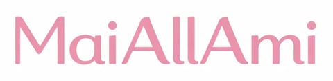 MaiAllAmi logo in pink text